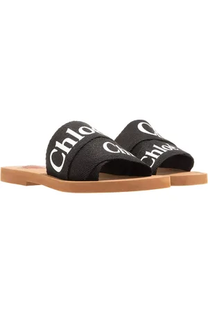 Chloé Sandals - Flache Pantolette Woody - - Sandals for ladies
