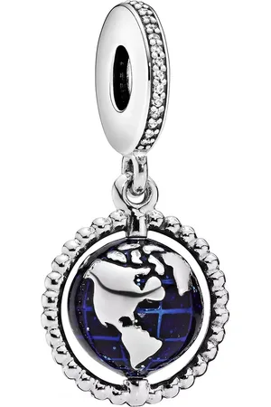 PANDORA Pendants & Charms - Drehender Globus Charm-Anhänger - - Pendants & Charms for ladies