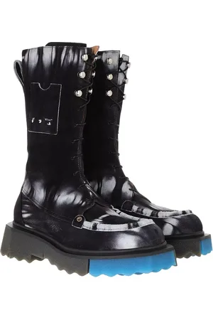 OFF-WHITE Boots & Ankle Boots - Tie Dye Sponge Pocket Combat - - Boots & Ankle Boots for ladies