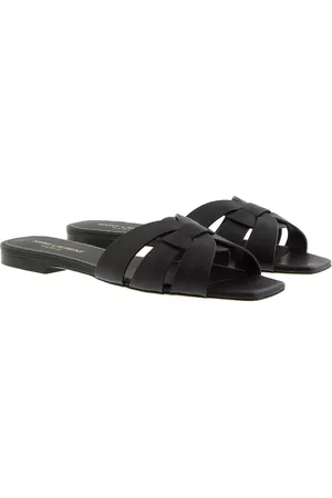 Saint Laurent Slippers & Mules - Tribute Flat Sandal - - Slippers & Mules for ladies