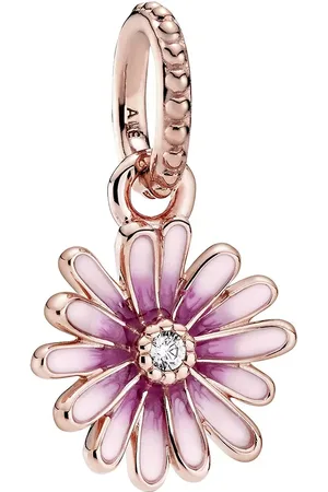 PANDORA Pendants & Charms - Rosafarbenes Gänseblümchen Charm-Anhänger - - Pendants & Charms for ladies