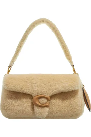 Coach Pochettes - Leather Covered C Closure Shearling Pillow Tabby 2 - - Pochettes for ladies