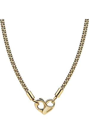 PANDORA Necklaces - Moments Studded Chain Necklace - - Necklaces for ladies