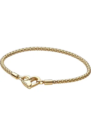 PANDORA Bracelets - Moments Studded Chain Bracelet - - Bracelets for ladies