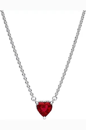 PANDORA Necklaces - Heart sterling silver collier with cherries jubile - - Necklaces for ladies