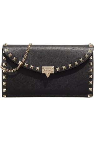 VALENTINO GARAVANI Crossbody Bags - Wallet On Chain Rockstud - - Crossbody Bags for ladies