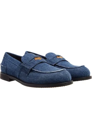 Miu Miu Loafers - Denim Loafer - - Loafers for ladies