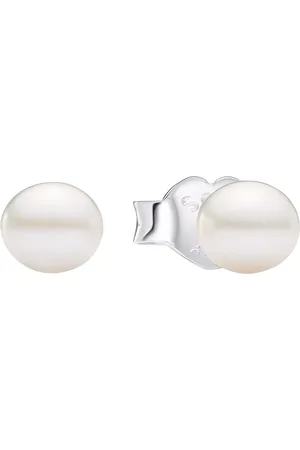 PANDORA Earrings - Sterling Treated freshwater cultured pearl - - Earrings for ladies