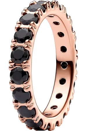 PANDORA Rings - 14k Rose -plated unique metal blend Man-made - - Rings for ladies