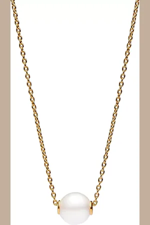 PANDORA Necklaces - 14k -plated unique metal blend Cubic Zirconia - - Necklaces for ladies