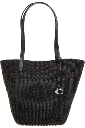 Coach Shopping Bags - Small Straw Tote - - Shopping Bags for ladies