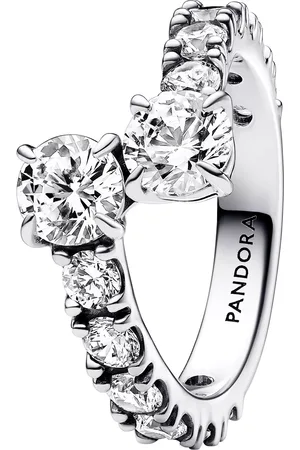 PANDORA Rings - Sterling Cubic Zirconia - - Rings for ladies