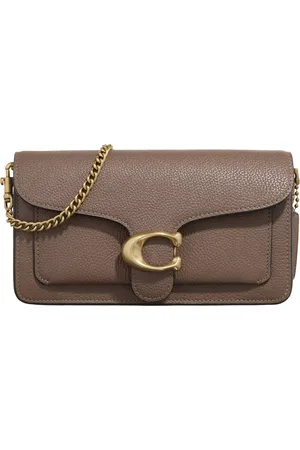 Coach Crossbody Bags - Polished Pebble Leather Tabby Chain Clutch - - Crossbody Bags for ladies