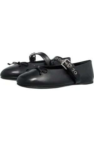 Miu Miu Loafers - Bucket And Bow Ballet Flats - - Loafers for ladies