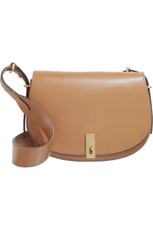 Ralph Lauren Shopping Bags - Smooth Leather Shoulder Bag - - Shopping Bags for ladies