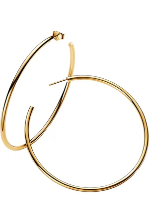 PANDORA Earrings - 14k -plated hoop earrings - - Earrings for ladies