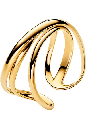 PANDORA Rings - Triple band 14k -plated open ring - - Rings for ladies