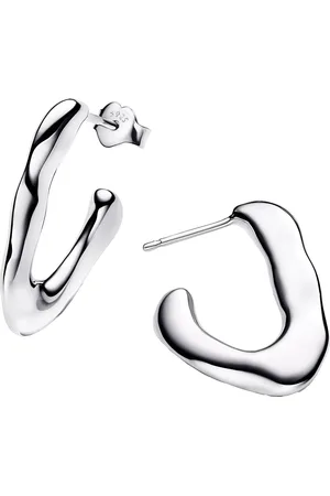 PANDORA Earrings - Sterling hoop earrings - - Earrings for ladies