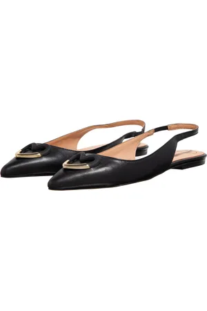 Moschino Sandals - Heart Plaque Ballerina - - Sandals for ladies