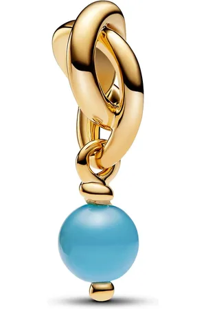 PANDORA Pendants & Charms - Turquoise Eternity Circle Dangle Charm - - Pendants & Charms for ladies