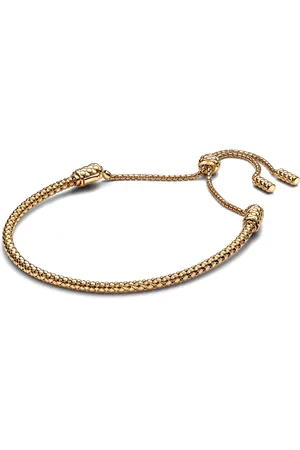 PANDORA Bracelets - Studded Chain Slider Bracelet - - Bracelets for ladies
