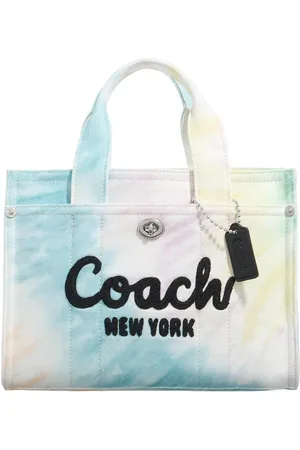 Coach Totes & Shoppers - Rainbow Tie-Dye Cargo Tote 26 - - Totes & Shoppers for ladies