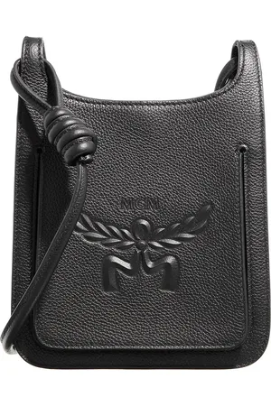 MCM Hobo Bags - Himmel Leather Hobo Mini - - Hobo Bags for ladies