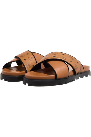 MCM Slippers & Mules - U Col Vst Lthr Mix Flat Sandals Co - - Slippers & Mules for ladies