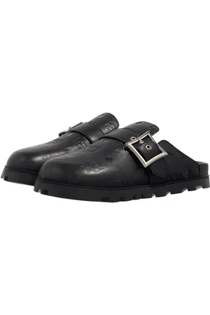 MCM Loafers - U l Eb Mn Leather Flat Mules - - Loafers for ladies