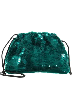 Bottega Veneta Crossbody Bags - Sequin-Embellished Ruched Crossbody Bag - - Crossbody Bags for ladies