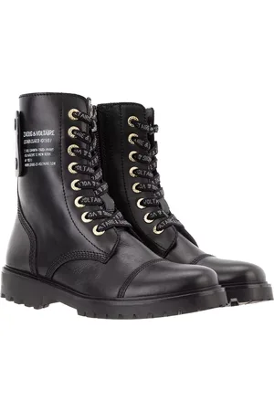 Zadig & Voltaire Boots - Joe Smooth Cowskin Side Print - - Boots for ladies