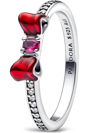 PANDORA Rings - Disney Snow White bow sterling ring - - Rings for ladies