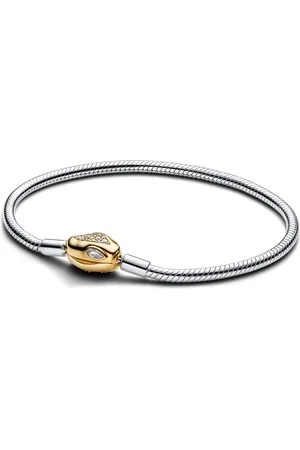 PANDORA Bracelets - Schlangen-Gliederarmband mit Schlangenverschluss - - Bracelets for ladies