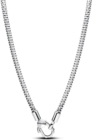 PANDORA Necklaces - Studded chain sterling necklace - - Necklaces for ladies