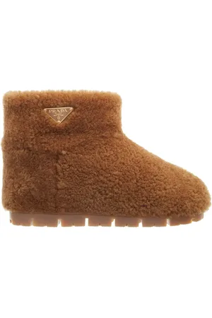 Prada Ankle Boots - Boots with Shearling - - Ankle Boots for ladies