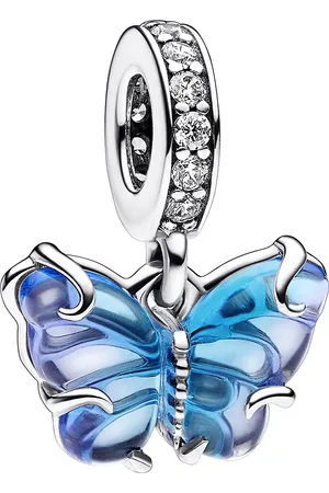 PANDORA Pendants & Charms - Murano Glass Butterfly Dangle Charm - - Pendants & Charms for ladies