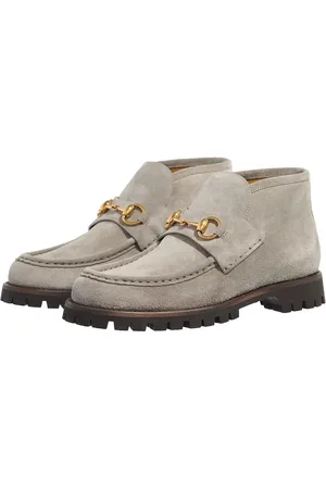 Gucci Ankle Boots - Suede Ankle Boot - - Ankle Boots for ladies
