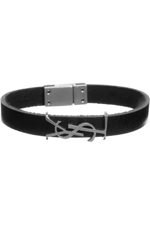 Saint Laurent Bracelets - Cassandre Leather Bracelet - - Bracelets for ladies