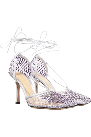 Bottega Veneta Sandals - Mesh Strech Sandals - - Sandals for ladies