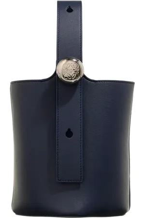 Loewe Bucket Bags - Mini Pebble Bucket Leather Bag - - Bucket Bags for ladies