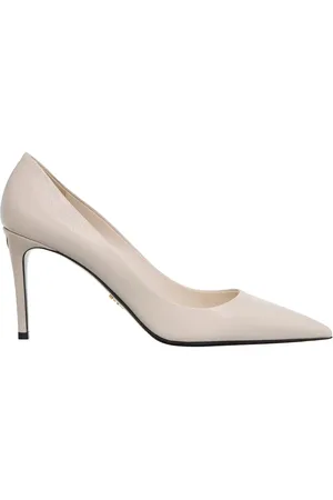 Prada Heels - Saffiano Leather Pumps - - Heels for ladies