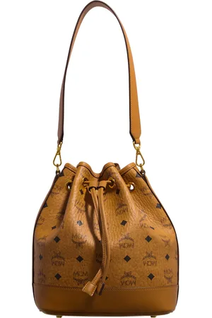 MCM Bucket Bags - Dessau Drawstring - - Bucket Bags for ladies
