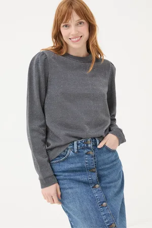 Fat Face Sparkle Crew Sweater