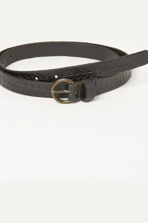 Fat Face Skinny Embossed Belt