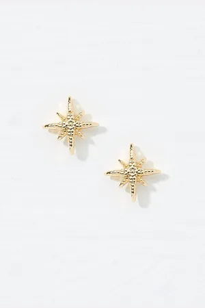 Fat Face Textured Stud Earrings