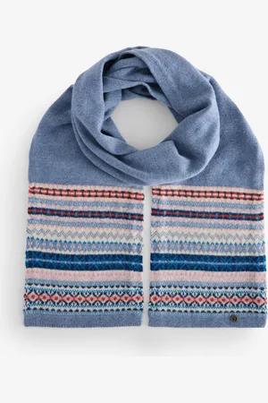 Fat Face Lambswool Fairisle Scarf