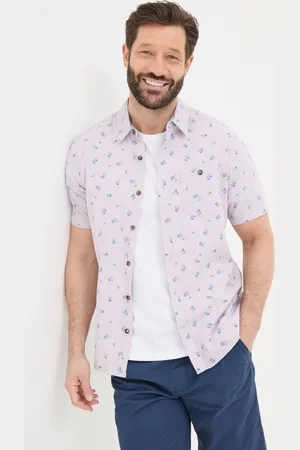 Fat Face Short Sleeve Jellyfish Print Shirt
