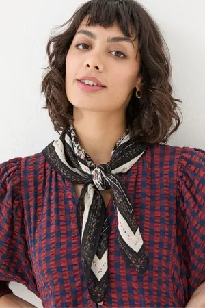 Fat Face Paisley Hair Scarf