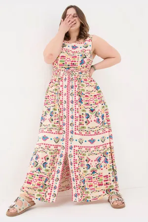 Fat Face Carmen Trail Marks Maxi Dress