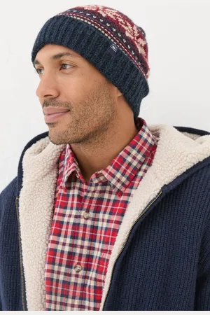 Fat Face Fairisle Pattern Beanie